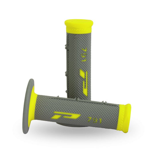 Grips PG791 Off Road (22+25mm, 115mm) Grey/Yellow Fluo (Dual compound) 