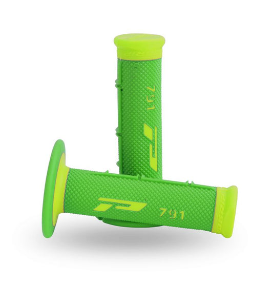 Grips PG791 Off Road (22+25mm, 115mm) Green/Yellow Fluo (Dual compound) 