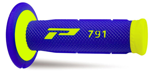 Grips PG791 Off Road (22+25mm, 115mm) Yellow Fluo/Blue (Dual compound) 