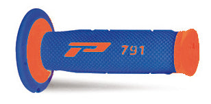 Grips PG791 Off Road (22+25mm, 115mm) Orange Fluo/Blue (Dual compound) 