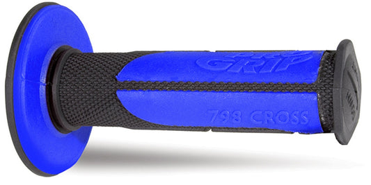 Grips PG798 Off Road (22+25mm, 115mm) Black/Blue (Dual compound, Half Waffle) 