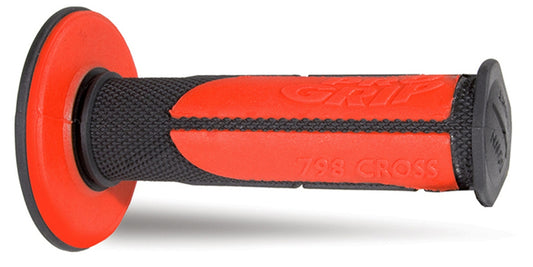 Grips PG798 Off Road (22+25mm, 115mm) Black/Red (Dual compound, Half Waffle) 