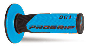 Grips PG801 Off Road (22+25mm, 115mm) Black/Light Blue (Dual compound) 