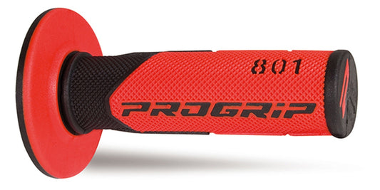 Grips PG801 Off Road (22+25mm, 115mm) Black/Red (Dual compound) 