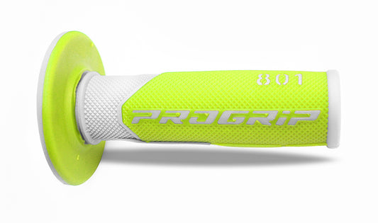 Grips PG801 Off Road (22+25mm, 115mm) White/Yellow Fluo (Dual compound) 