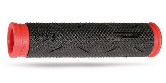 Grips PG808 ATV/Jet Ski/MTB (22+22mm, 120mm) Black/Red (Dual compound) 