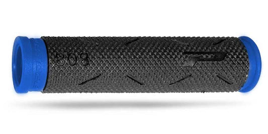 Grips PG808 ATV/Jet Ski/MTB (22+22mm, 120mm) Black/Blue (Dual compound) 