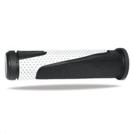 Grips PG807 ATV/Jet Ski/MTB (22+22mm, 125mm) Black/White (Dual compound) 