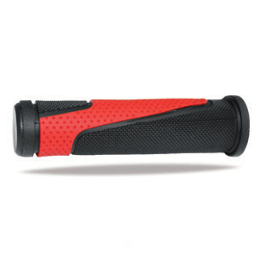 Grips PG807 ATV/Jet Ski/MTB (22+22mm, 125mm) Black/Red (Dual compound) 
