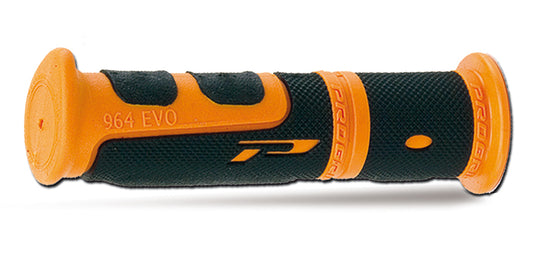 Grips PG964 ATV/Jet Ski/MTB (22+22mm, 120mm) Orange/Black 