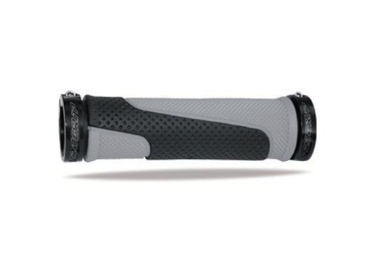Grips PG997 ATV/Jet Ski/MTB (22+22mm, 130mm) Grey/Black with Black Lock-On 