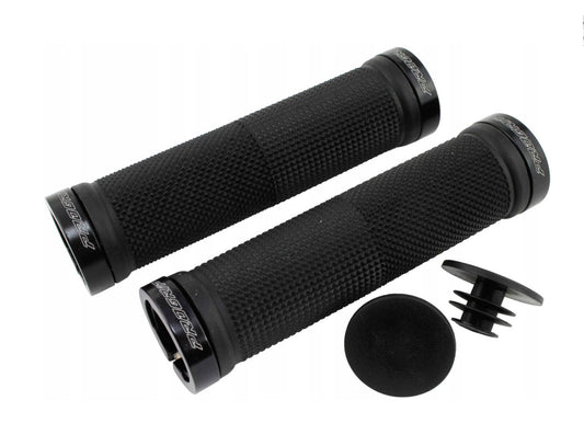 Grips PG999 ATV/Jet Ski/MTB (22+22mm, 120mm) Black with Black Lock-On 