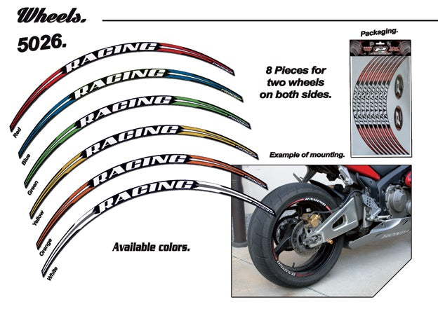Wheel Rim Tape Racing Blue 