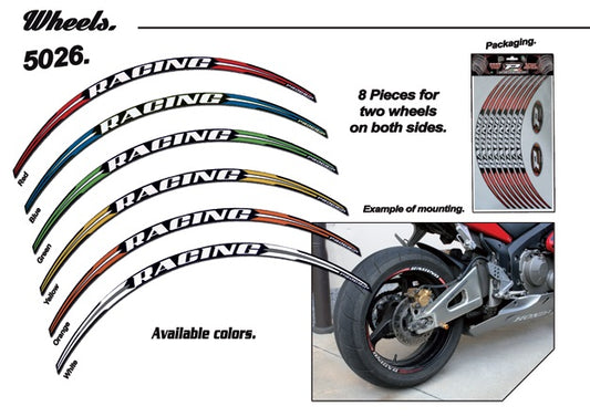 Wheel Rim Tape Racing Blue 