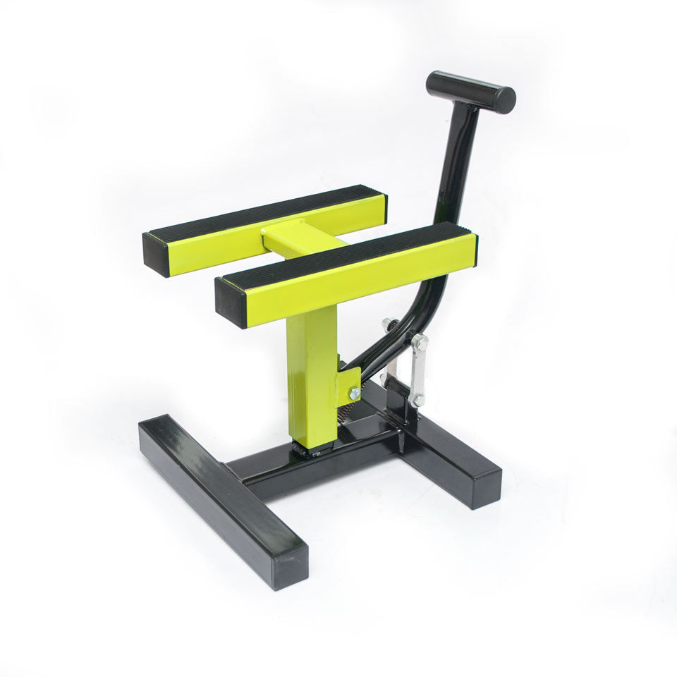 Stand Lift Cross Motorcycle Yellow Fluo