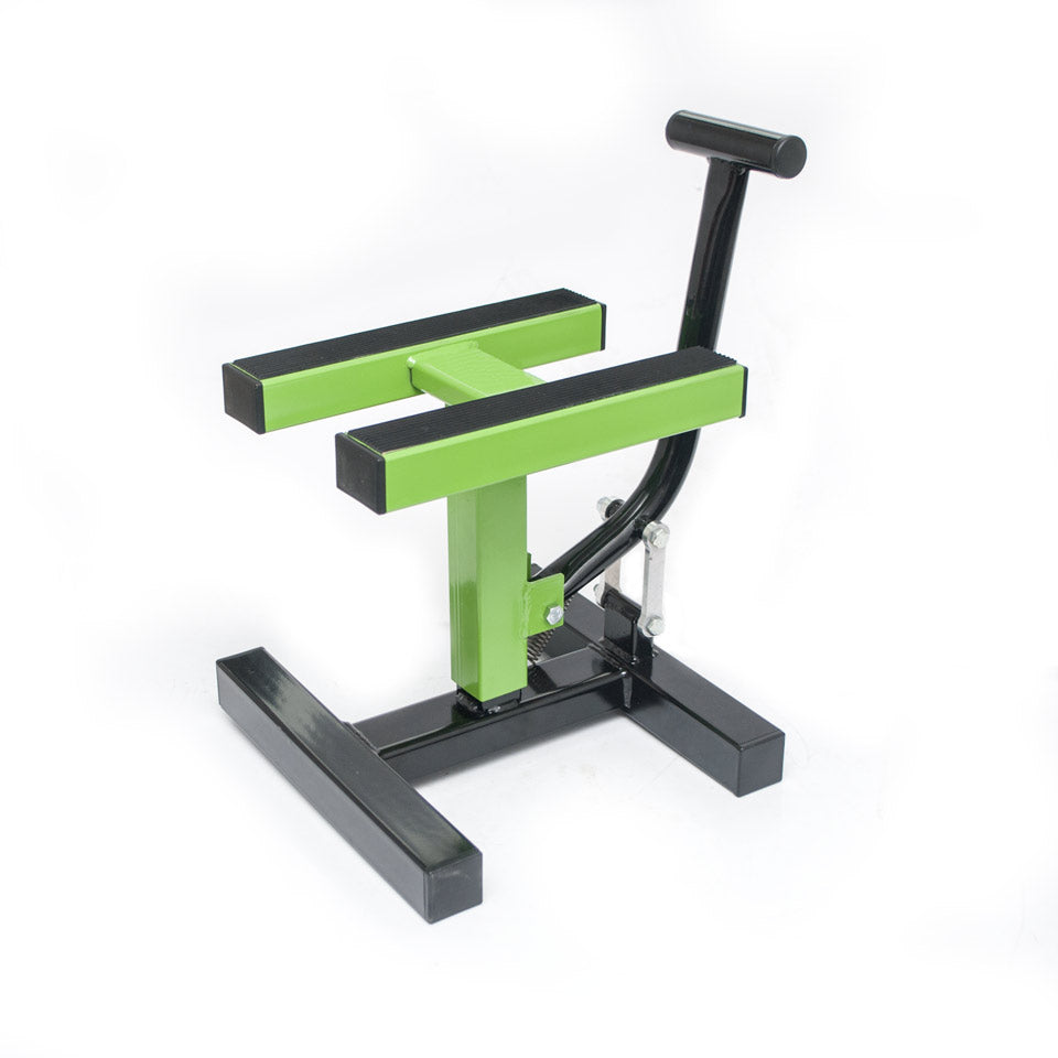 Stand Lift Cross Motorcycle Green