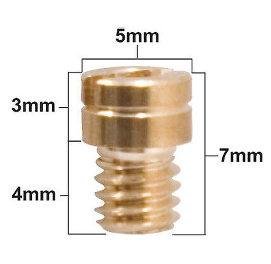 MAIN NOZZLE KEIHIN TYPE 99101-116 DIAMETER #72 (1 PC.)