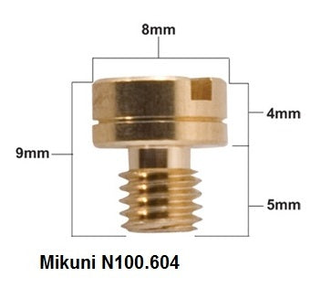 MAIN NOZZLE MIKUNI TYPE N100/604 DIAMETER #117.5 (1 PC.)