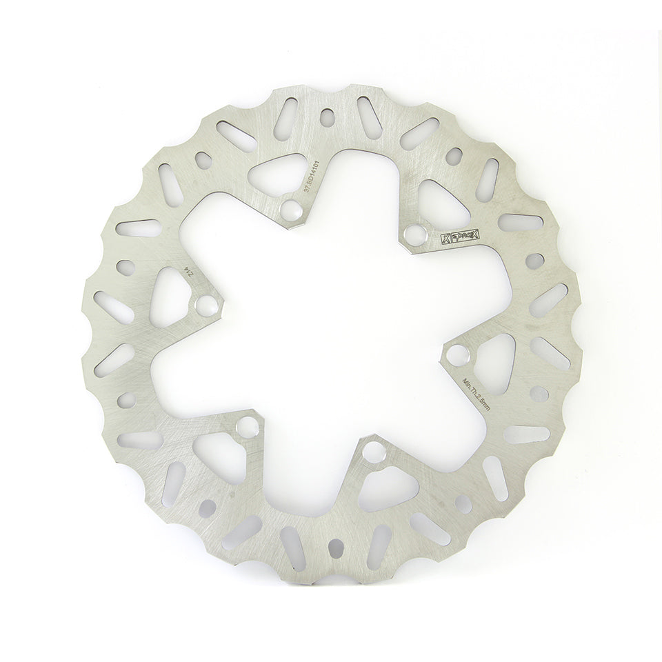 BRAKE DISC FRONT KAWASAKI KX 80 '84-'00, KX 85 '01-17, KX 100 '06-17 (220X96X3) WAVE