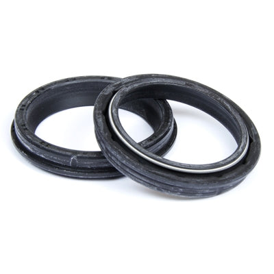 FRONT SUSPENSION DUST SEALS HONDA CRF 450R '02-08, CRF 450X '05-17, CRF 250R '04-09, CRF 250X '04-17, CR 250 '97-07, SUZUKI RM 250 '04-12, RM 125 '01-11, RMZ 250 '07-12 SHOWA 47X58MM (ARI106) (NOK) MADE IN JAPAN (SET OF 2 PCS.)