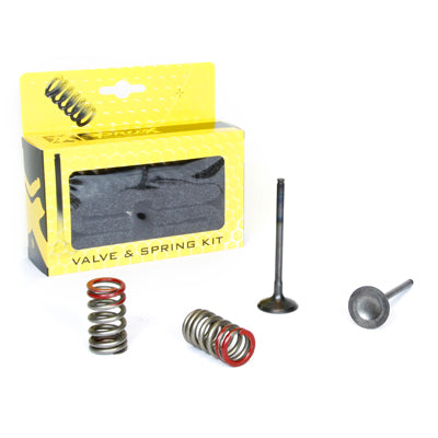 EXHAUST VALVES /SET WITH SPRINGS/ KAWASAKI KXF 250 (04-16), RMZ 250 (04-06)