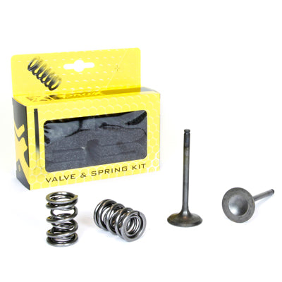 EXHAUST VALVES /SET WITH SPRINGS/ KAWASAKI KXF 450 (06-08), KFX 450R (08-12)