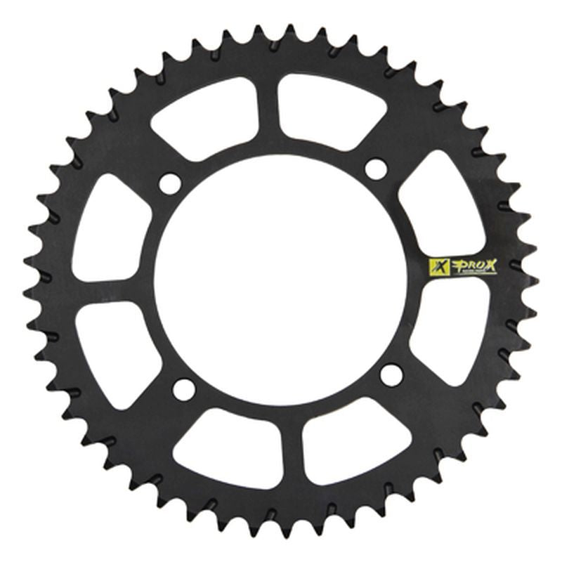 REAR SPROCKET 467 52 ALUMINUM KAWASAKI KX 80 / 85 / 100 /112 '86-'25, SUZUKI RM 100 '03, (46752) (JTR461.52) (STD.-1) (CHAIN 420) (OEM: 42041-1207)