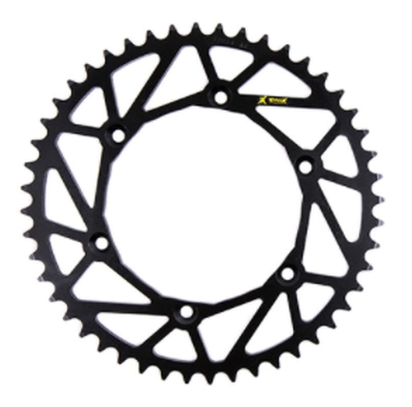 REAR SPROCKET 489 48 STEEL ULTRALITE KAWASAKI KX 125 '80-'08, KX 250 '87-'08, '19-'25, KXF 250 '04-'18, KXF 450 '06-'25, KDX 200 '89-'06, KDX 220 '97-'05, KLX 450 R '08-'21 (48948) (JTR460.48) (STD.48) (CHAIN 520) BLACK COLOR