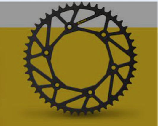 REAR SPROCKET 820 51 STEEL ULTRALITE HUSQVARNA CR / WR / TE / TC '90-'13, BETA RR '05-'12, GAS GAS EC / MC / XC, SHERCO SE / SE-R (82051JT) (JTR822.51) BLACK COLOR