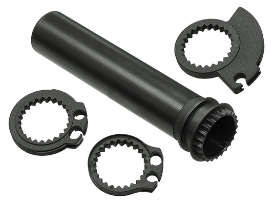 Plastic Throttle Tube with 3 Adapters Aprilia, BMW, Buell, Ducati, Honda, Kawasaki, KTM, Suzuki, Triumph, Yamaha (see extra description)