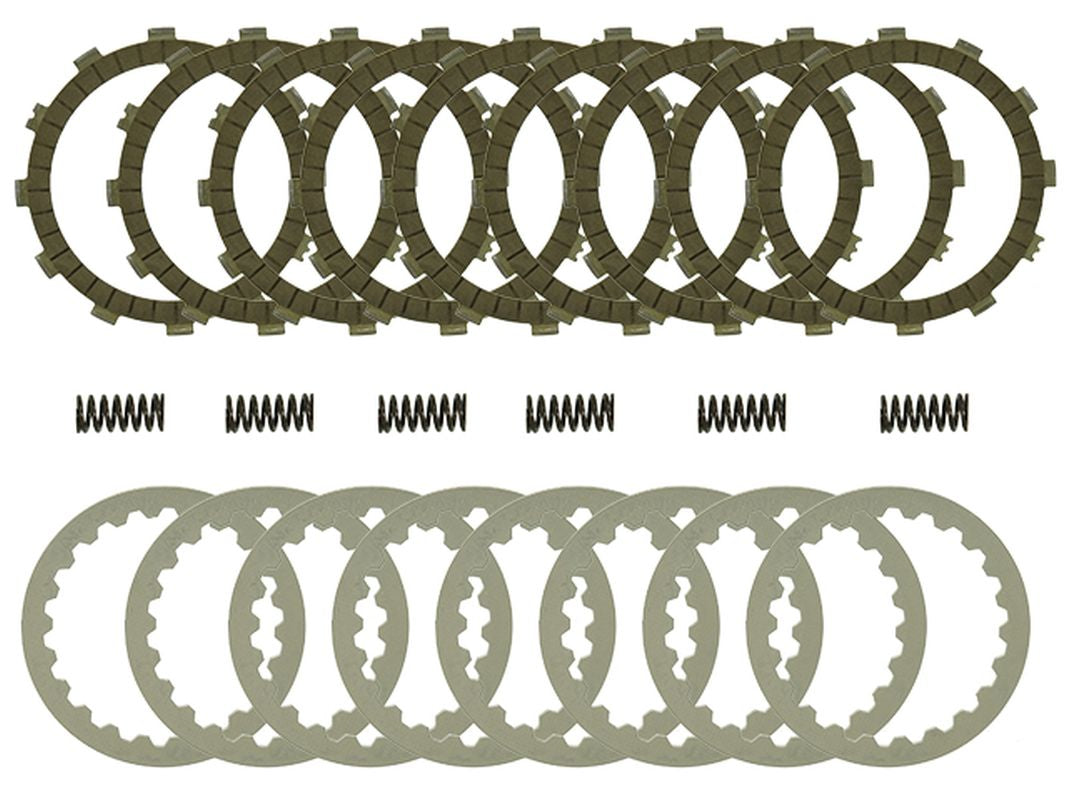 Clutch Plates, Steels & Springs Racing KTM EGS250 94-99, EXC250 94-05, MXC250 98-99, SX250 94-12, XC250 06-12, XC-W250 06-12, XC300 06-12, XC-W300 06-12, SXS250 01-03, EGS300 94-99, EXC300 94-05, MXC300 94-05, SX360 96-97, EXC360 96-97, MXC360 96-97