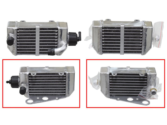 Radiator GasGas MC65 21-23, KTM SX50 12-23 Reinforced Standard Capacity Right (OEM:45235008200)