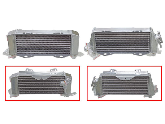 Radiator Kawasaki KX250 05-08 Reinforced Standard Capacity Right (OEM:39061-0025)