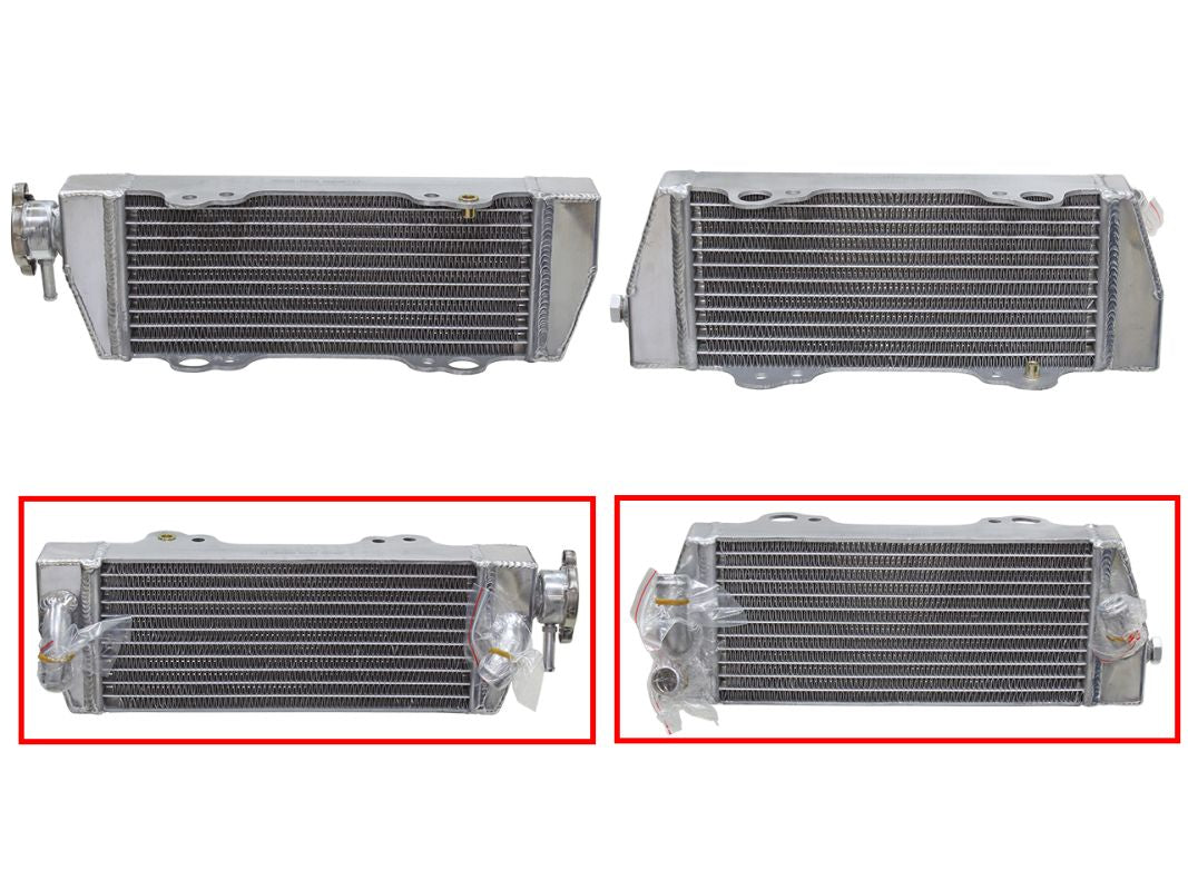 Radiator KTM EXC250 98-03, MXC250 98-03, SX250 98-03, EXC300 98-03, MXC300 98-03, SX300 98-03, EXC380 98-03, MXC380 98-03, SX380 98-03 Reinforced Standard Capacity Left (OEM:50335007000)