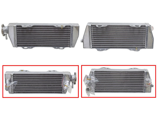 Radiator KTM EXC250 98-03, MXC250 98-03, SX250 98-03, EXC300 98-03, MXC300 98-03, SX300 98-03, EXC380 98-03, MXC380 98-03, SX380 98-03 Reinforced Standard Capacity Left (OEM:50335007000)