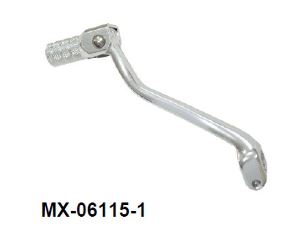Gear Shift Lever Kawasaki KX125 03-05 Silver