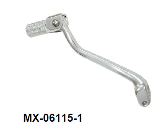 Gear Shift Lever Kawasaki KX125 03-05 Silver
