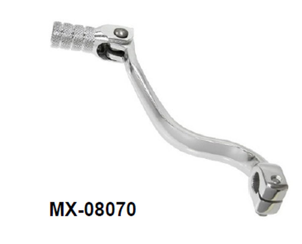 Gear Shift Lever Kawasaki KX65 00-23, Suzuki RM65 03-05 Silver