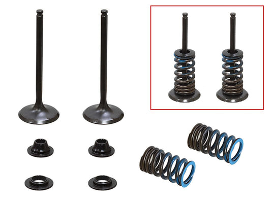 Intake Valves (Set of 2 with springs & retainers) Yamaha WRF250 15-19, YZF250 14-18, YZ250FX 15-18 Steel (MX-09553I) (31x4.95x83.6mm)