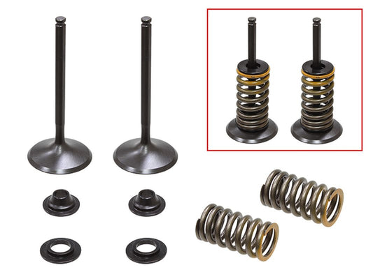 Intake Valves (Set of 2 with springs & retainers) Yamaha YZF450 10-13 Steel (MX-09541I) (35.98x5.42x83.68mm)