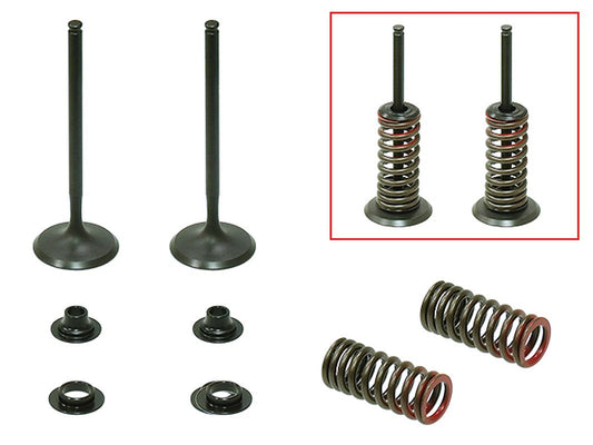 Intake Valves (Set of 2 with springs & retainers) Honda CRF250R 10-15 Steel (MX-09523I) (21.5x13.5x5.5mm)