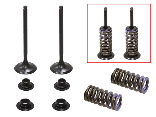 Intake Valves (Set of 2 with springs & retainers) Honda CRF150R/RB 07-23 Steel (MX-09545I) (25.92x4.44x77.98mm)
