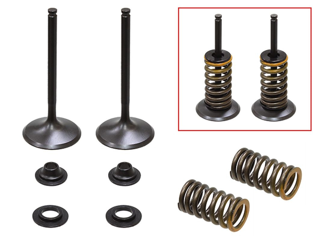 Intake Valves (Set of 2 with springs & retainers) Yamaha WRF450 16-20, YZF450 14-19, YZ450FX 16-20 Steel (MX-09554I) (36.95x5.47x83.68mm)