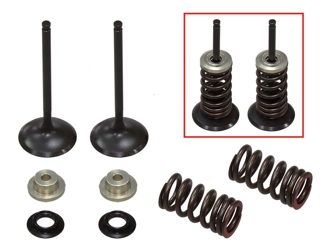 Intake Valves (Set of 2 with springs & retainers) Suzuki RMZ250 07-09 Steel (MX-09530I) (30.9x4.47x80.4mm)
