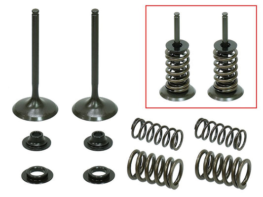 Intake Valves (Set of 2 with springs & retainers) Honda CRF450X 05-16 Steel (MX-09503I) (35x5.45x84.6mm)