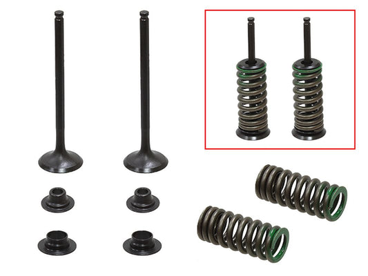 Exhaust Valve (Complete with springs & retainers) Honda CRF150R, CRF150RB 07-23 Steel (MX-09545E) (22.5x4.4x79.95mm)