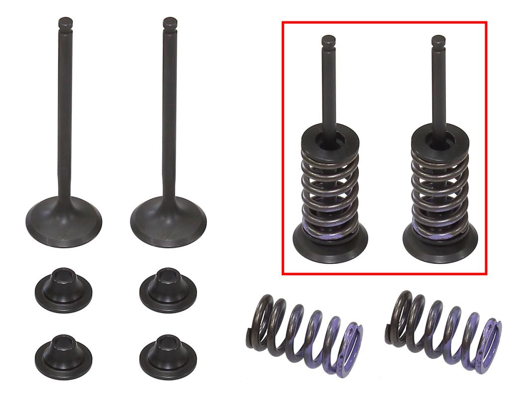 Exhaust Valves (Set of 2 with springs & retainers) Yamaha WRF250 15-23, YZF250 14-23, YZ250FX 15-18 (MX-09553E)