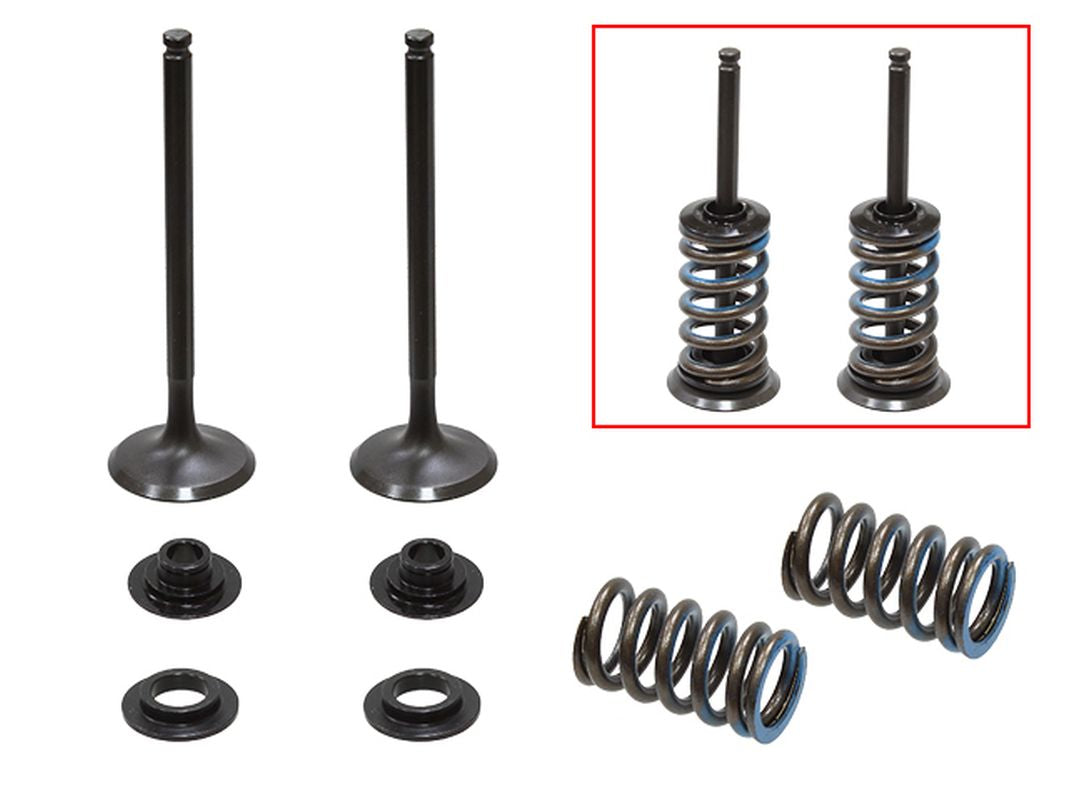 Exhaust Valves (Set of 2 with springs & retainers) Husqvarna FC350 14-22, KTM SXF350 13-19, KTM XCF350 13-19 (MX-09556E)