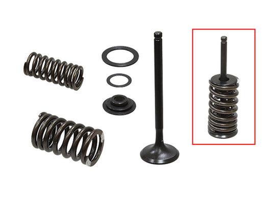 Exhaust Valve (Complete with springs & retainers) Honda CRF150F 03-05, CRF230L 03-19, CRF230F 03-19 Steel (XU-09543E) (27x5.34x89.35mm)