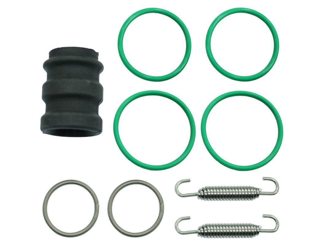 Exhaust Seal Kit (O-rings, rubber, springs) KTM SX125 00-24, SX150 00-24, XC125 00-24, SX105 04-11, Husqvarna TC125 14-24, TE125 14-24, TC150 17-24, GasGas MC125 21-24